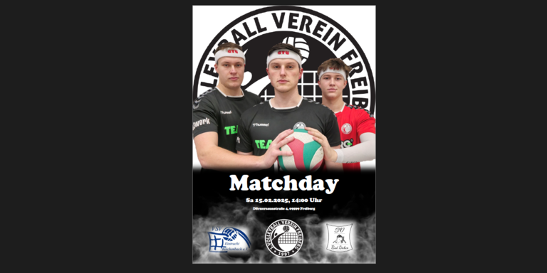 Nächstes Spiel der Herren I 15.2.25 14 Uhr Heubnerhalle